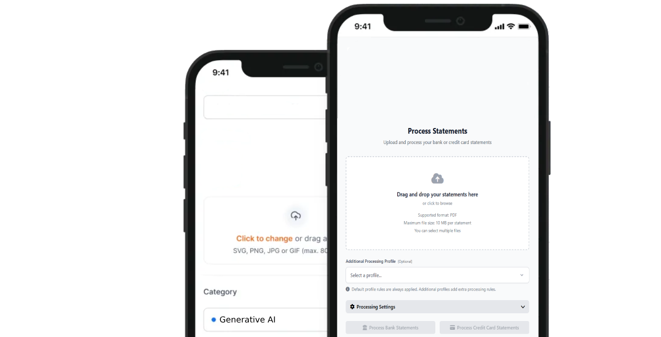 AI-powered bank statement analysis